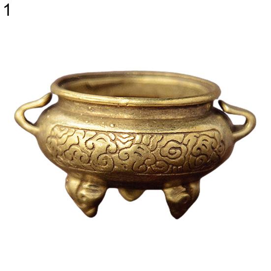 Полезная мини-традиционная курильница с узором лотоса для офиса