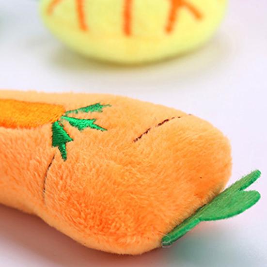 Игрушка для котят с кошачьей мятой, декоративная, удобная, фрукты, морковь, жевательные игрушки для котенка