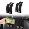 BLUESEATEC Car Seat Double Selected Leather and Car Storage Headrest Fits Front or Rear Car Set of 2 Anti-Tip Hooks, Metal, Hooks, Seats, Accessories,