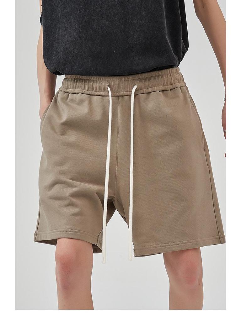 Мужские повседневные шорты ARTIE из двухниточного хлопкового трикотажа плотностью 380 г