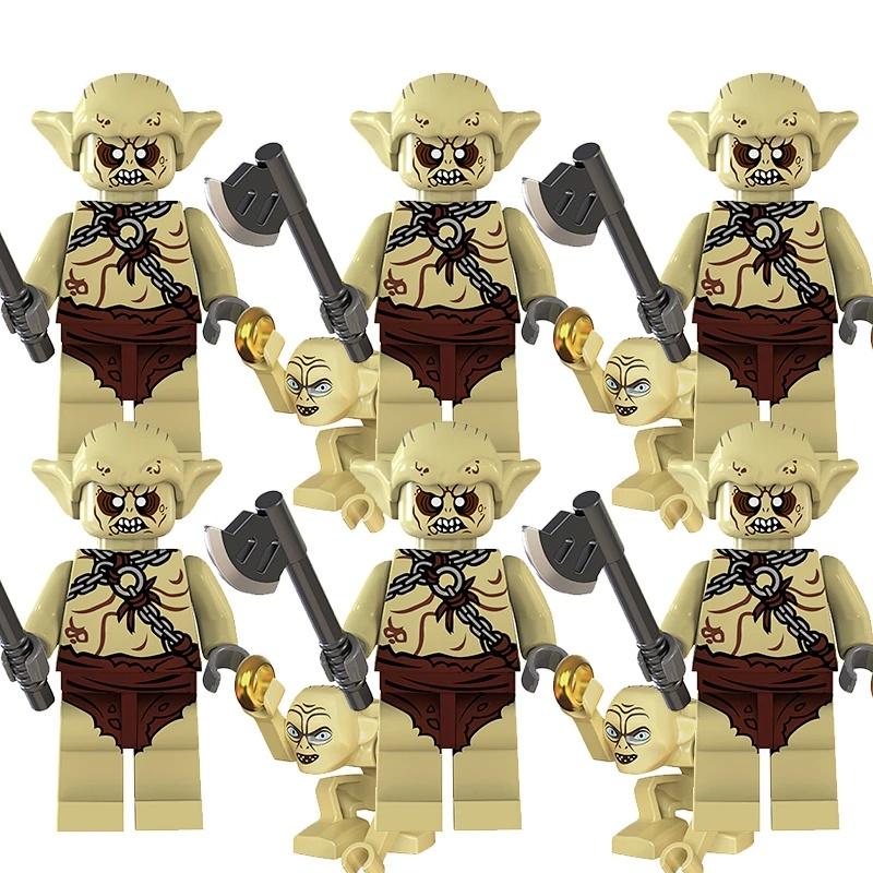 Средневековый Солдат Легиона Минифигурка Конструктор Игрушки для Сборки