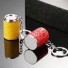 with Snap Closure Coin-holding Jar Keychain Press-type Coin Holder  for Supermarket Cashier