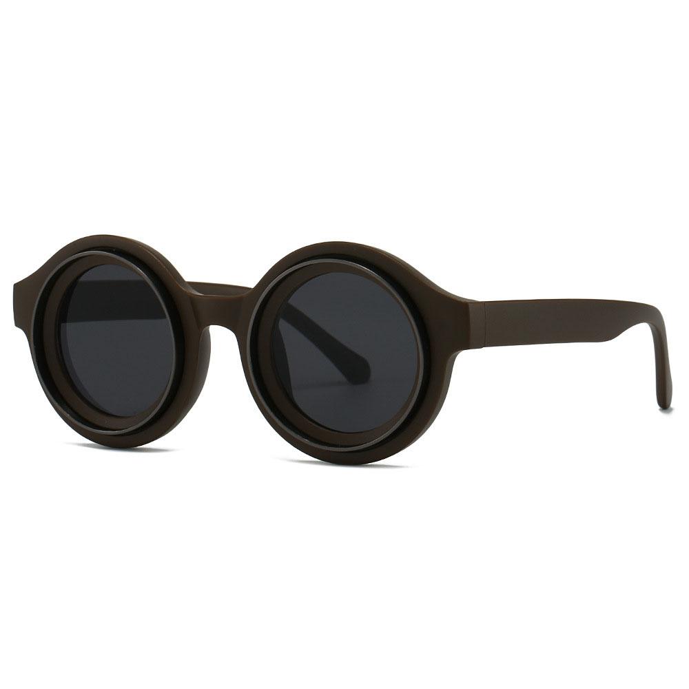 Fashion Vintage Round Sunglasses ladies For Men Sun Glasses Punk Shades Luxury  Designer Classic Steampunk Shades UV400