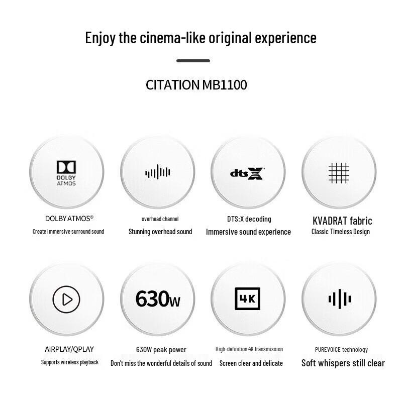 Harman Kardon Citation MultiBeam 1100 Dolby Atmos Wireless Soundbar