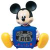 Clock Alarm Clock Table Clock Digital Talking Alarm 229 X 232 X 130mm Disney Mickey Mouse FD485A Blue