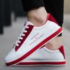Fashion Men Leather Casual for Men Shoes Lace-up Sneakers Man Comfortable LeatNewn Fashion White Sneakers Walking