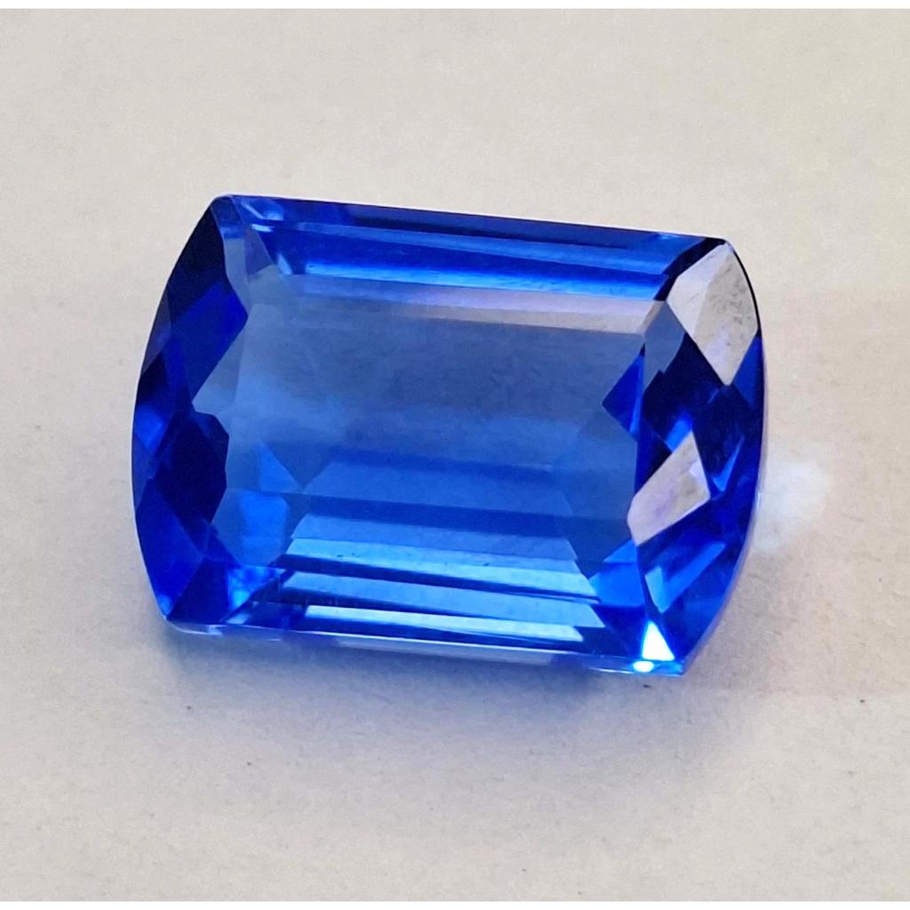 Natural Blue Sapphire 6-8 Ct Cushion Cut Certified Fabulous Loose Gemstone