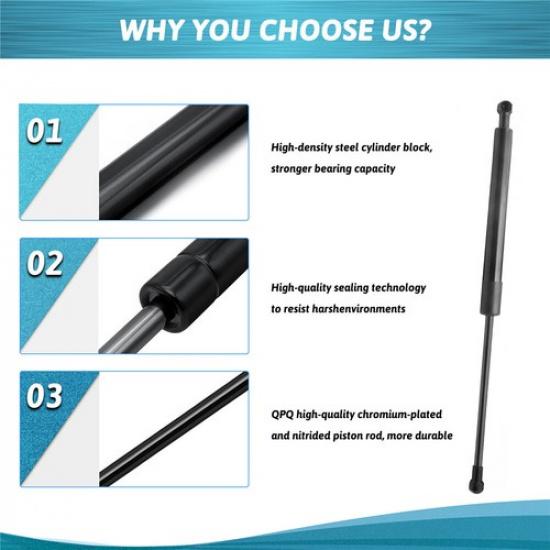 For Dodge RAM 1500 2003-2009 Rear Tailgate Assist Slowdown Gas Strut Damper