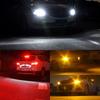2 шт. 1156 сигнальная лампа PY21w Ba15s P21w светодиодная 24SMD 3030 Canbus автомобильный указатель поворота стоп-сигнал резервный фонарь универсальный 12 В
