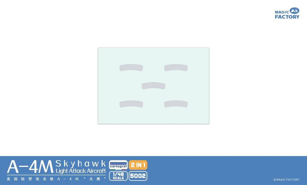 Magic Factory American Skyhawk Light Attack Aircraft Plastic Model MGF5002 1/48 A-4M