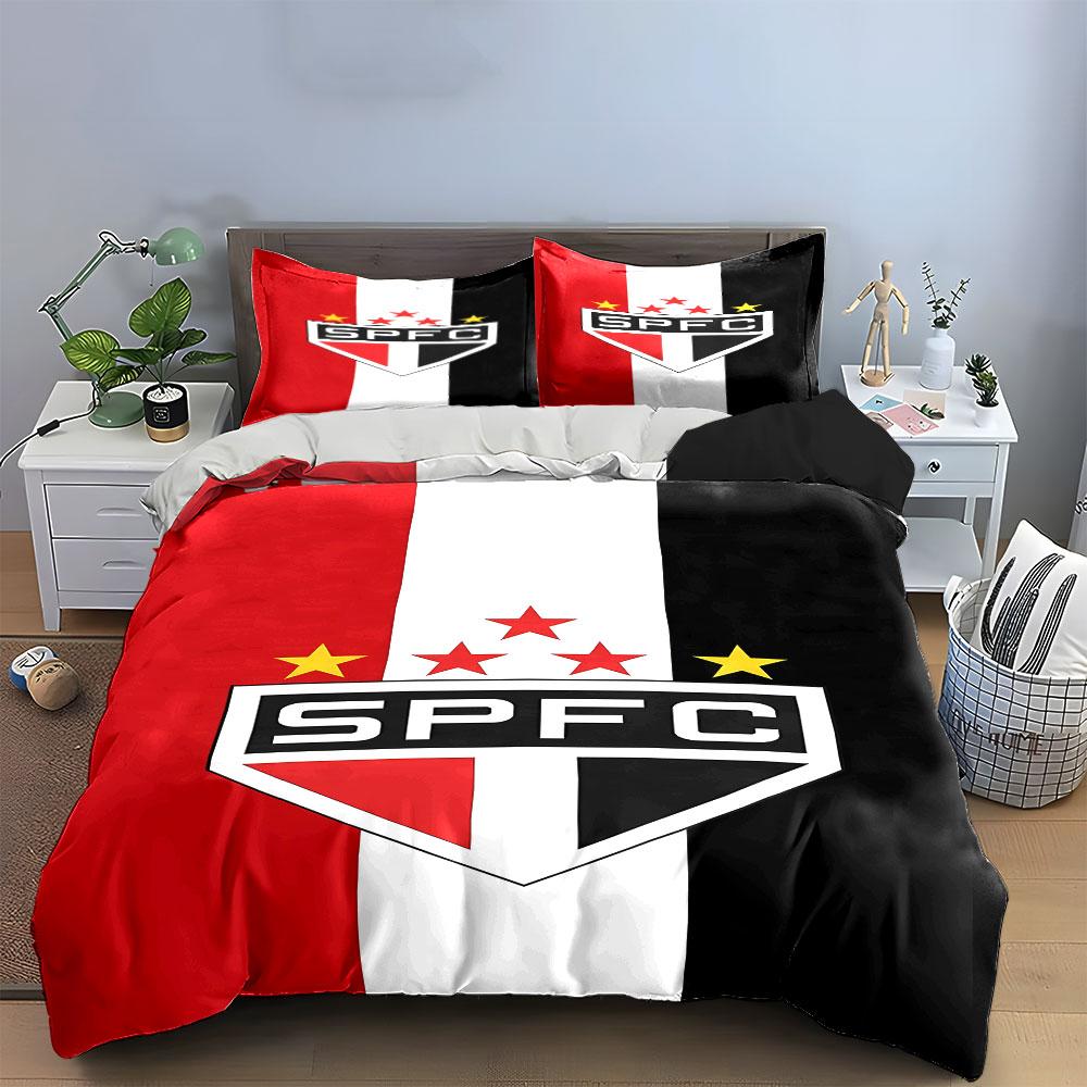 Red, white, black stripes. Bedding sets Duvet cover sets Duvet covers Pillowcases(1 * Duvet Cover 2 * Pillowcases without duvet insert)