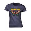 Blink 182 Womens/Ladies Butterfly T-Shirt