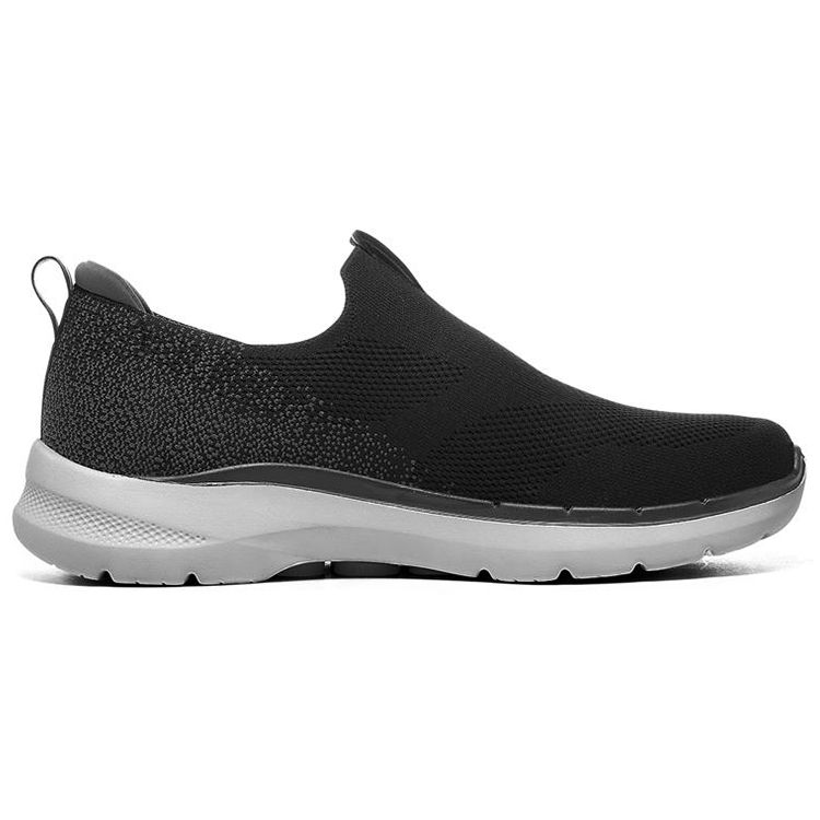 Skechers Go Walk 6 Мужские Черные Низкие Повседневные Кроссовки Тканевые Удобные Универсальные 216202-BLK