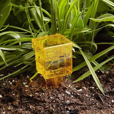 10/20 шт. садовый датчик уровня воды прозрачный многоразовый уличный разбрызгиватель индикатор уровня воды измеритель многофункциональный газонный датчик дождя