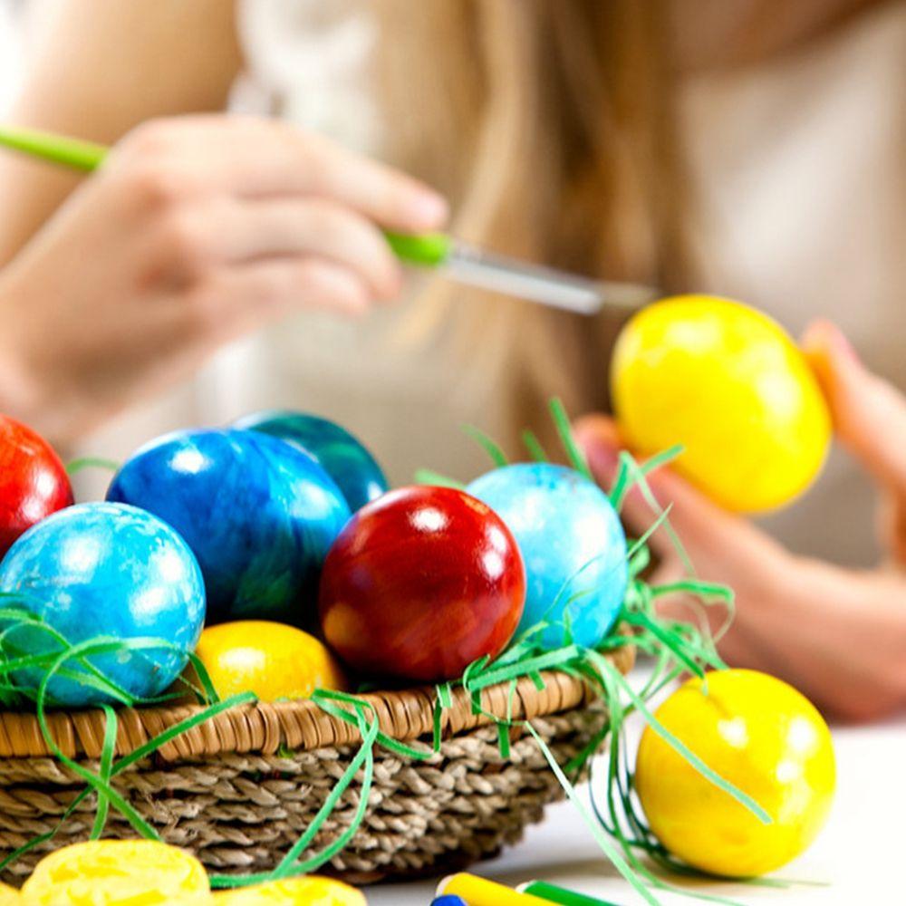 Hen Painting Party Supplies Breeding Artificial Eggs Easter  Egg Fake Eggs Educational Toy