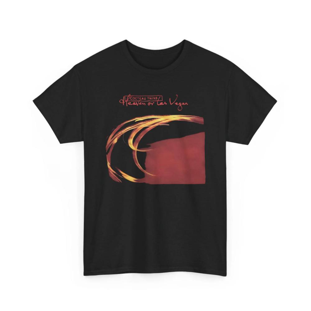Cocteau Twins Band Tshirt Heaven or Las Vegas Album Cover Dreamy Pop Tshirt Printed Pattern Casual Street Fashion Tshirt