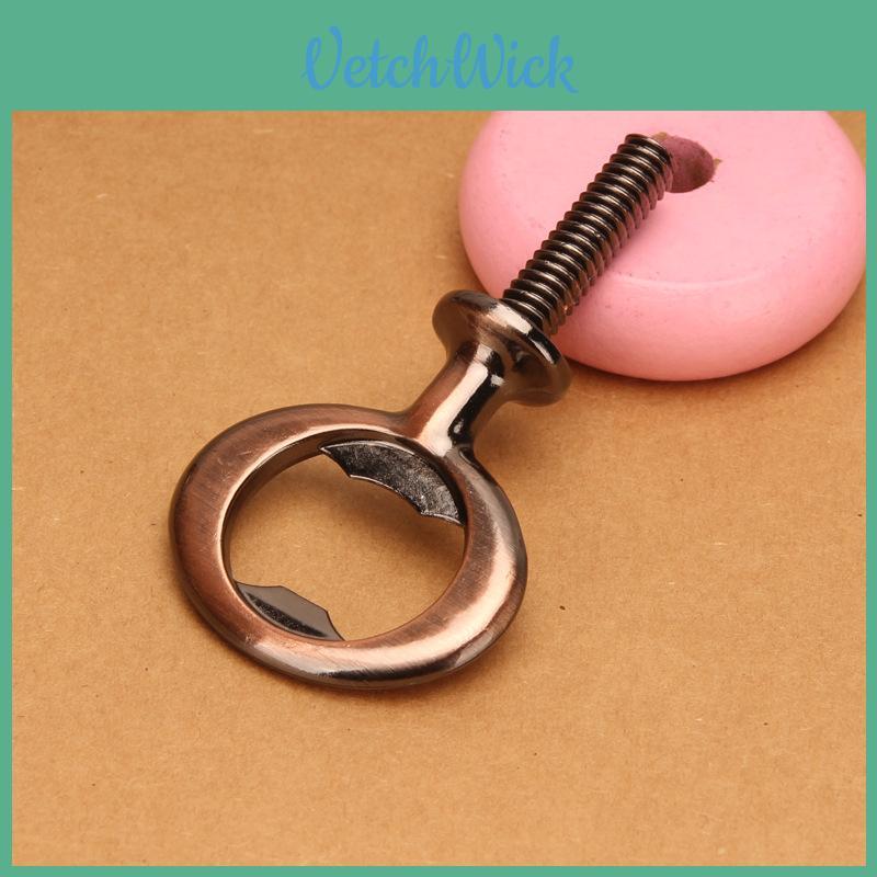 Открывашка для бутылок с винтовой крышкой из цинкового сплава, DIY, с креативным дизайном для любителей пива