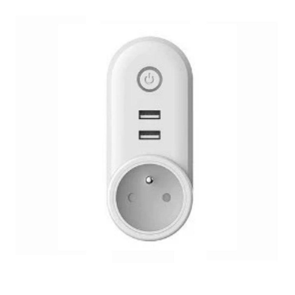 Адаптер питания Smart Power Plug WiFi Электрическая розетка ЕС США Австралия Великобритания GE Гнездо USB Время Дистанционное управление с помощью приложения Smartlife Alexa Google Home