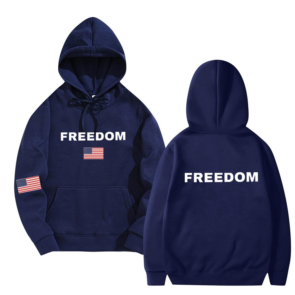 Women's And Men's Fashionable Hooded Long Sleeved Printed Casual Pullover Unisex Sweatshirt Top