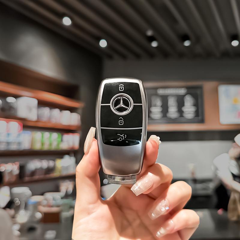 2025 New TPU Car Key Case Cover for Mercedes-Benz A B C E G S Class CLA CLS GLA GLB GLC GLE GLS EQA EQB EQC Shell Fob Holder Acc