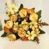 Office Decoration Rose Flower Simulated Bouquet High Quality