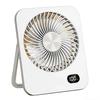 Compact Foldable Desktop & Wall-Mounted Silent Fan for Students