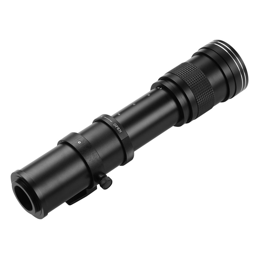 HBKS Камера MF Супер Телеобъектив Зум-объектив F/8.3-16 420-800мм Крепление T с Универсальной Резьбой 1/4