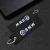 For BMW 50th Anniversary 1 3 5 7 series 20 G30 G20 E87 E92 E91 E30 F11 X1 New Car Embroidery Keychain Key Holder Chain Lanyard gjvc84