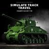 M4 Sherman Medium Tank Military Building Blocks MOC Brick Model Educational DIY Bricks Toys for  Adult Christmas Gifts