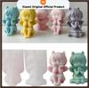 3D Силиконовая форма для свечи Ангелочек DIY Ангел Ароматическое мыло Гипс Воск Глина Поделки Украшения для Свадебной Вечеринки Домашнего Декора