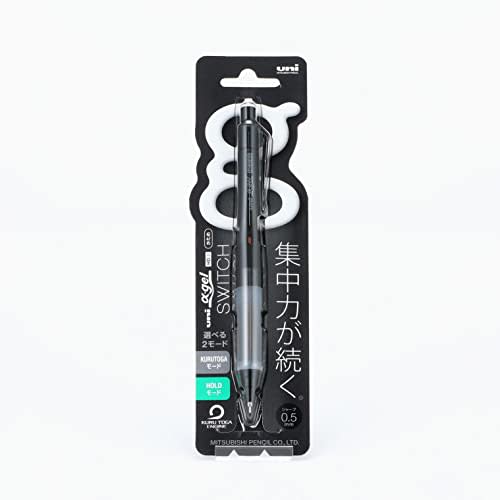 Механический карандаш Mitsubishi Pencil Alpha Gel 0.5 Switch Black M51009GG1P.24