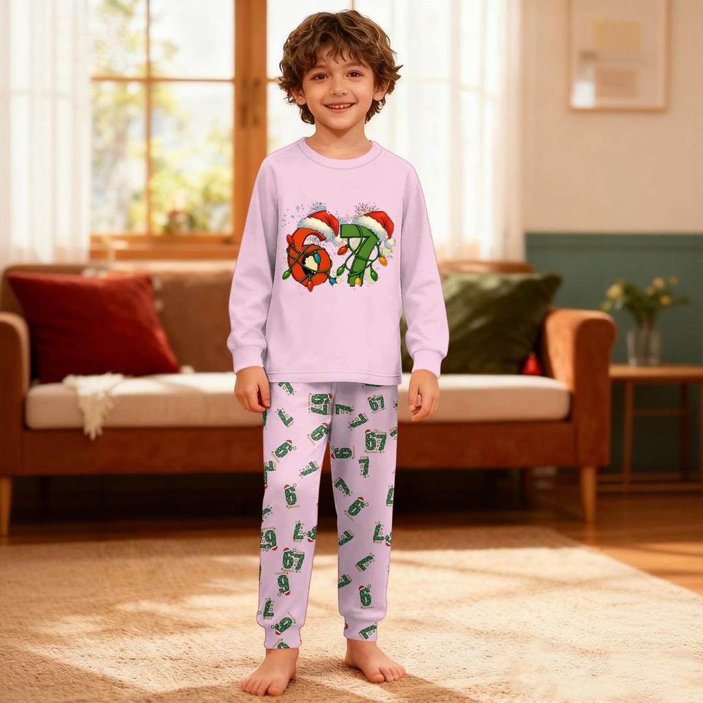 Детский Мальчики И Девочки Тонкий Костюм-двойка С Длинным Рукавом Брюки Костюм-двойка