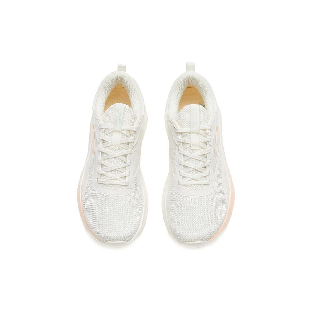 Новые кроссовки Anta Stinger SE с низким верхом, дышащие, износостойкие, с противоскользящей подошвой, женские, бело-зелено-оранжевые 922315585-5