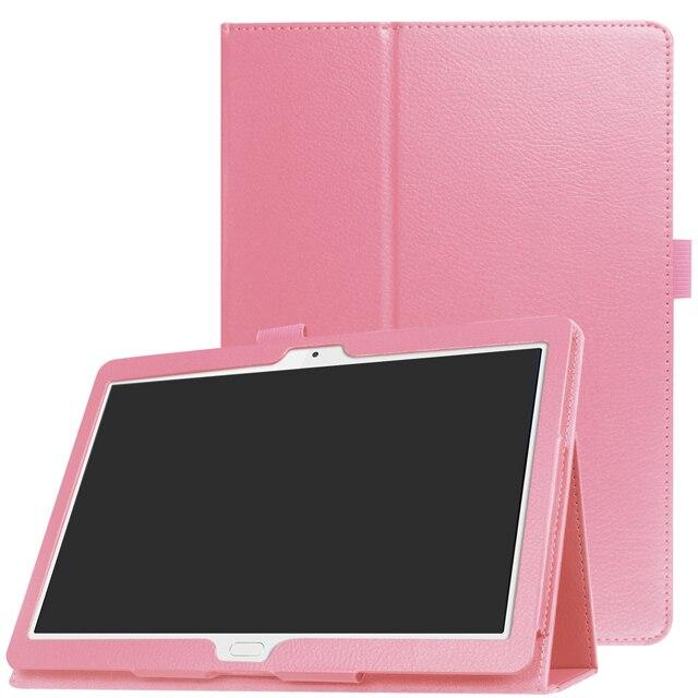 Чехол-подставка для Huawei MediaPad M3 Lite 10 BAH-W09/AL00 Тонкий складной чехол-подставка из искусственной кожи для планшета Huawei M3 Lite 10.1 Funda