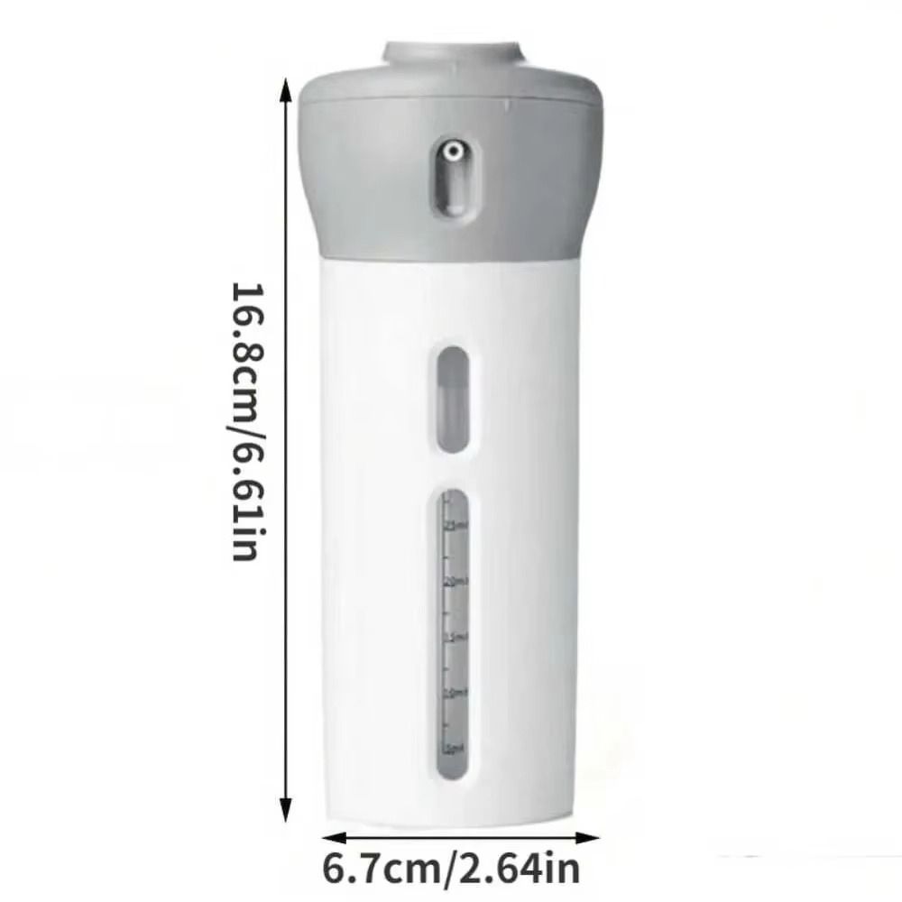 4 шт./набор 4 в 1 флакон-дозатор для жидкости 45 мл набор для прессования контейнеров флакон для лосьона дезинфицирующее средство для рук