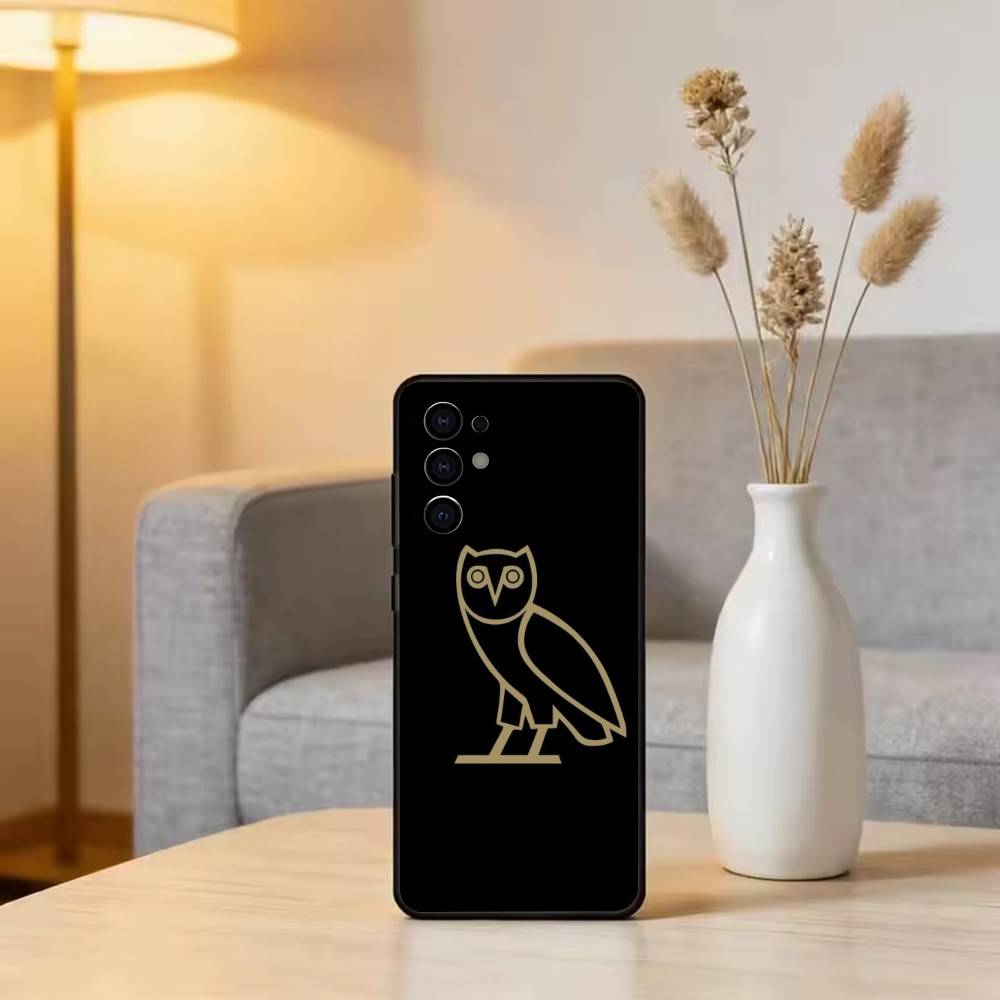 D-Dark O-Owl O-Night Phone Case Black Silicone Soft For Samsung S25,S24,S21,S22,S23,S30,Ultra,S20,Plus,Fe,Lite