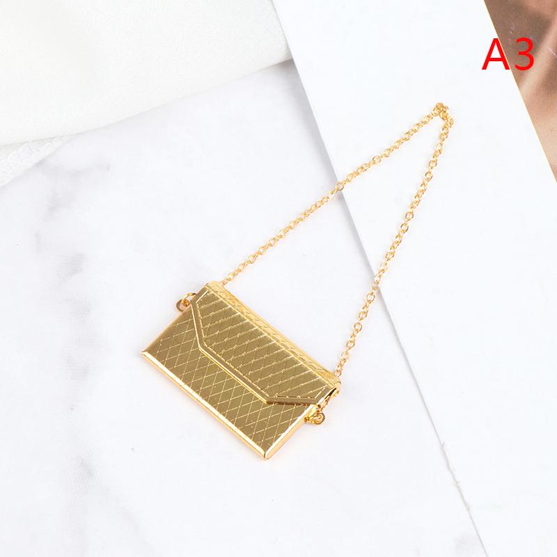 Металлическая цепочка, кукольная сумка, миниатюрная сумка для покупок, для аксессуаров для одежды