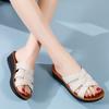Большие летние женские нескользящие и износостойкие модные сандалии на толстой подошве, размеры 35–43, женские тапочки, обувь для мам
