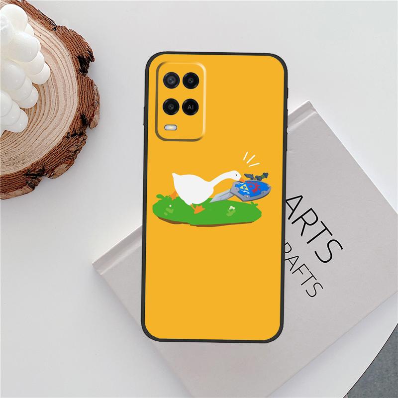 Untitled Goose Duck Game Case For Oppo A15 A80 A60 A40 A94 A54 A98 A78 A18 A38 A58 A16 A76 A96 A17 A77 A74 A57S Cover