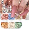 6 Grids/box Nail Art Decoration Nail Glitter Powder Sequins Flakes Nail Accessories