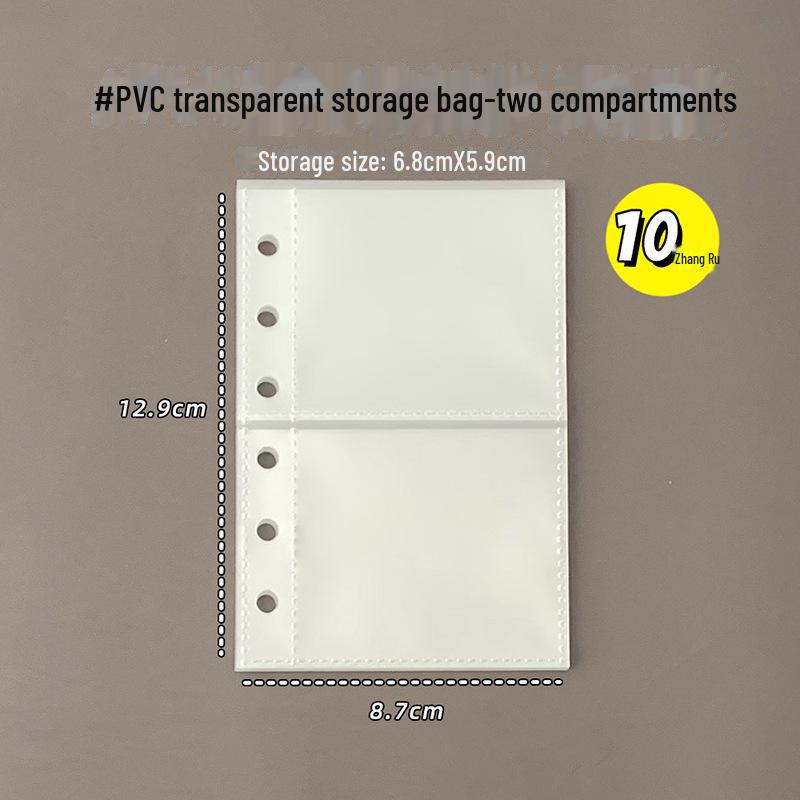 Блокнот формата А7 с отрывными листами, сумкой для хранения и фотоальбомом на ПВХ-молнии