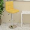 VidaXL Bar Stool Pub Seat Swivel Bar Chair Counter Stool Bistro Seat Home Interior Yellow 334236