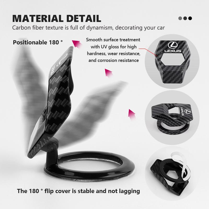 Декоративное кольцо-защита кнопки включения/выключения двигателя автомобиля Для Lexus RX350 IS250 IS200 GS300 LX570 RC350 UX250h ES350