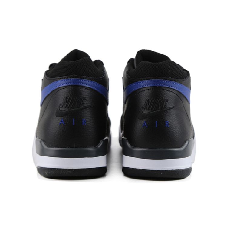 Nike Кроссовки Flight Legacy Черные Гиперсиние Мужские Темно-Дымчато-Серые Белые BQ4212-003