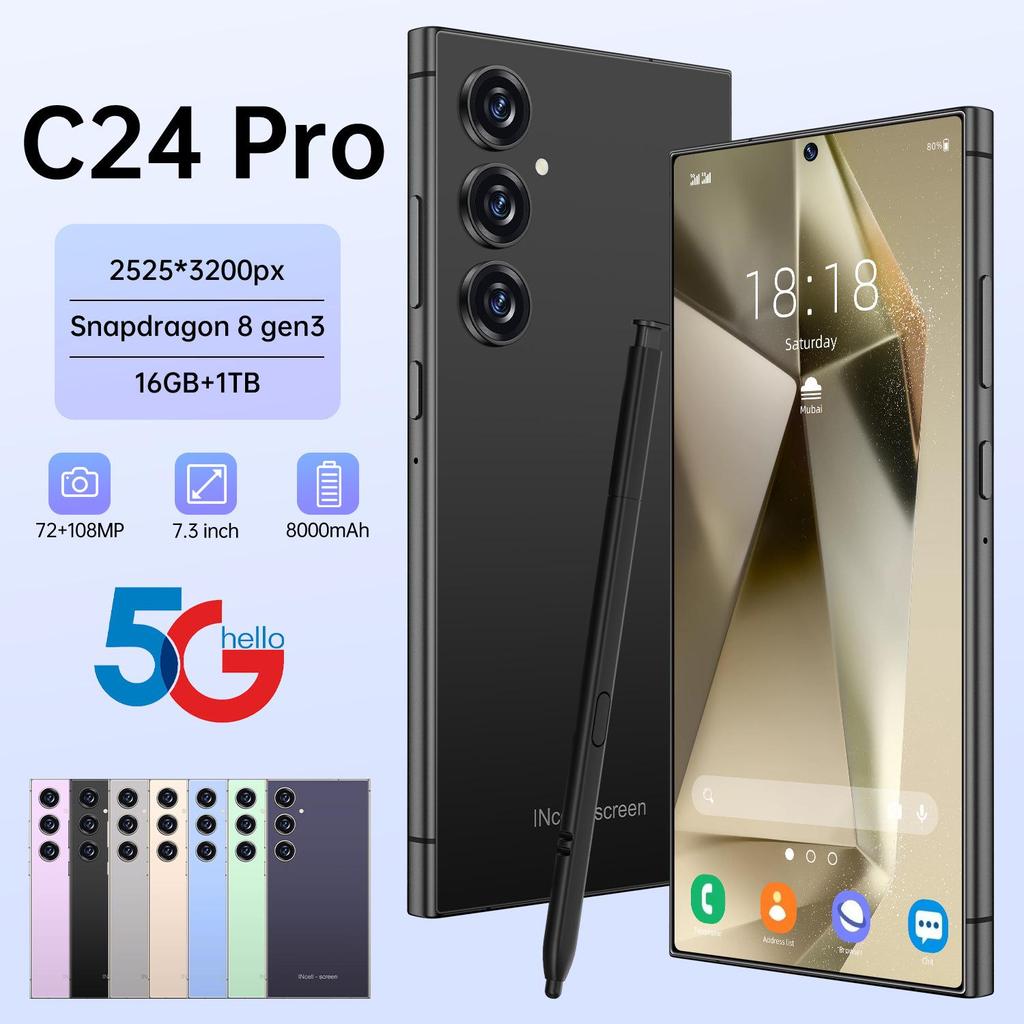 5G Межграничный Android-смартфон C24 Pro - Полноэкранный