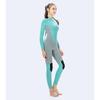 SLINX Womens 3mm Full Wetsuit Scuba Diving Snorkeling Swimming Thermal Protection Long Sleeve UV Resistant