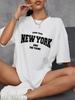 Shirts for Women 1968 The New York Is Young Women Tshirts Oversize Creativity Streettshirt Short Sleeve Clothes Graphic T Shirts