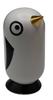 Ceramic Penguin Piggy Bank with a Golden Beak 13X12X23.5