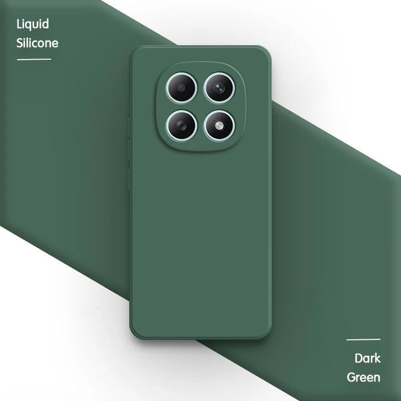 Модный Чехол из Жидкого Силикона с Ощущением Кожи для Xiaomi Poco M8 Pro M7 X8 Pro Max X7 X6 F8 Ultra F7 Note 15 Pro Plus 4/5G