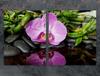 SZKLANA PŁYTA OCHRONNA NA KUCHENKĘ 85x52 ORCHIDEA